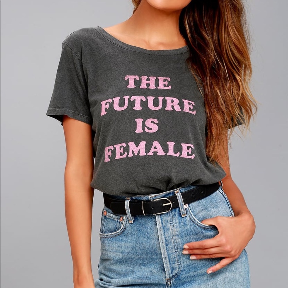 Free People x Daydreamer The Future Is Female Tee
